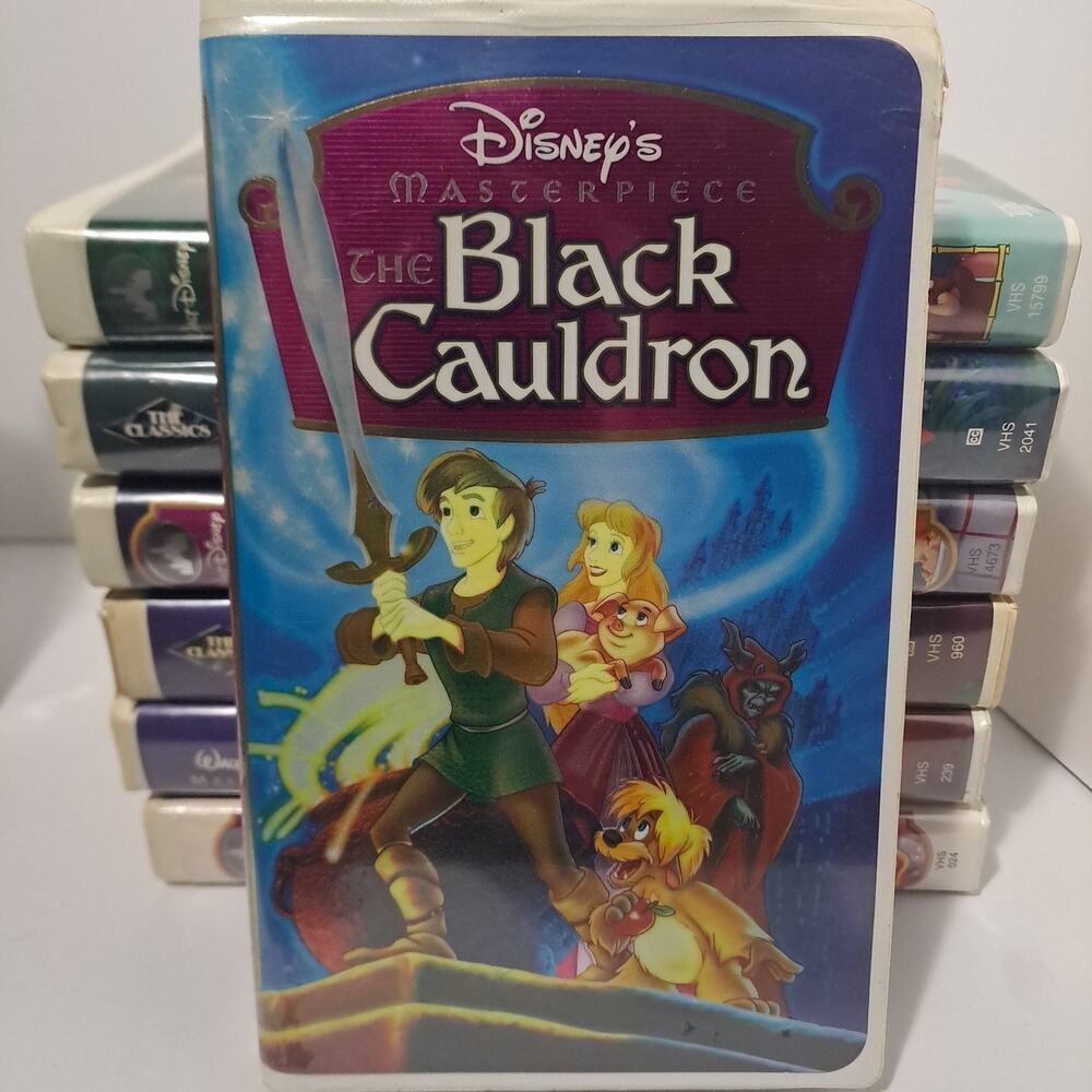 The Black Cauldron VHS